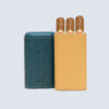 CO39 - CEDAR CIGAR CASE - BLUE + BEIGE CO39 - CEDAR CIGAR CASE - BLUE + BEIGE