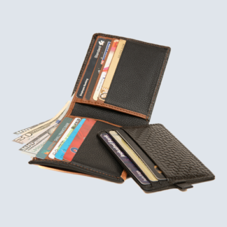 X 8091-MEN'S SLIM BI-FOLD WALLET