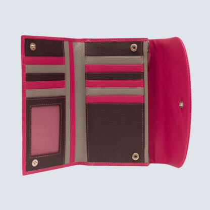 X 4509-LADIES FLAP OVER WALLET X 4509-LADIES FLAP OVER WALLET