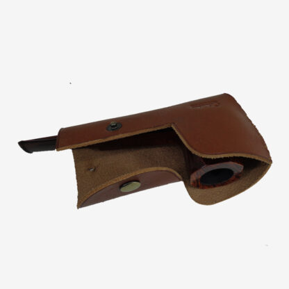 X 7789 - LEATHER PIPE STAND X 7789 - LEATHER PIPE STAND
