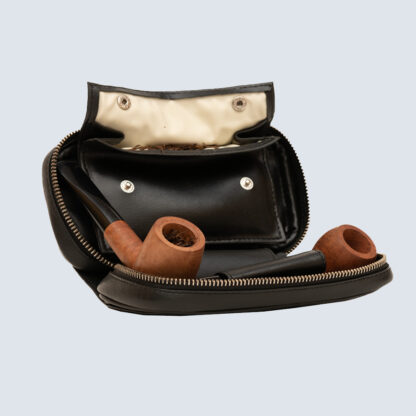 X 7790-LEATHER PIPE BAG