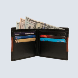 X 8139-MEN'S SLIM BI-FOLD WALLET