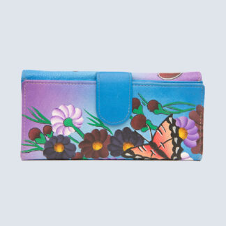 X 8388-LADIES HAND PAINTED WALLET