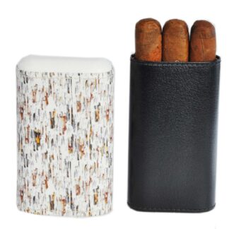 CO39 ST - CEDAR LINED CIGAR CASE