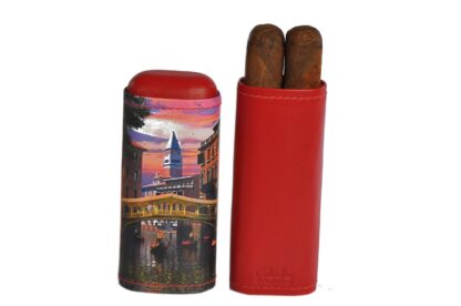 CO1317 - CEDAR LINED CIGAR CASE CO1317 - CEDAR LINED CIGAR CASE