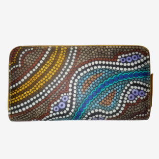 X 4558 / B-LADIES HAND PAINTED WALLET X 4558 / B-LADIES HAND PAINTED WALLET