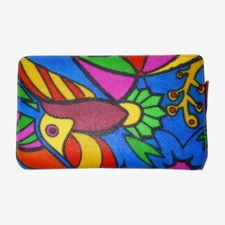 X 7529-LADIES HAND PAINTED WALLET X 7529-LADIES HAND PAINTED WALLET