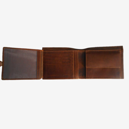 X 4159 B - MEN'S BI-FOLD WALLET