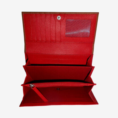 X 7420-LADIES FLAP OVER WALLET