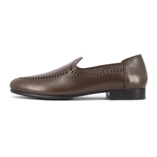 LA- 25024 - Leather Slip On Shoe