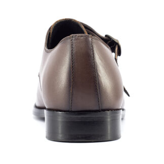 LA- 25017 - Leather Monk Shoe