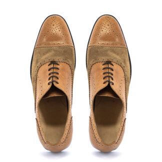 LA- 2507 - Leather Oxford Shoe
