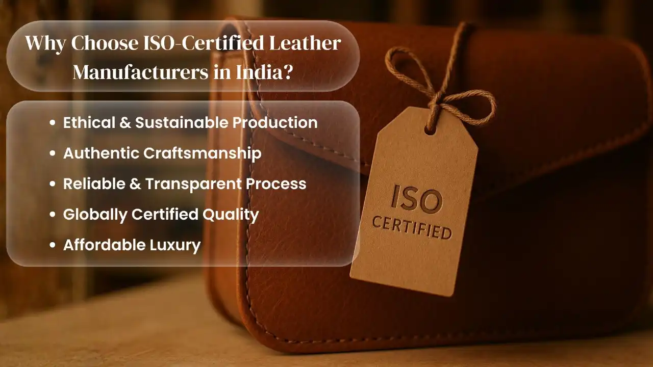 ISO Approved Leather Goods Manufacturer in India