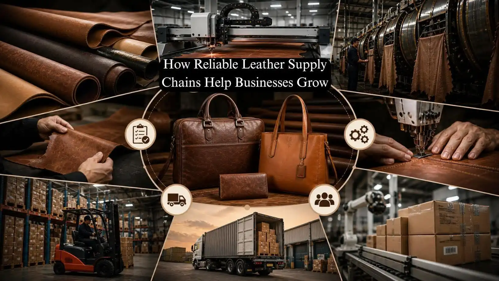 How Reliable Leather Supply Chains Help Businesses Grow