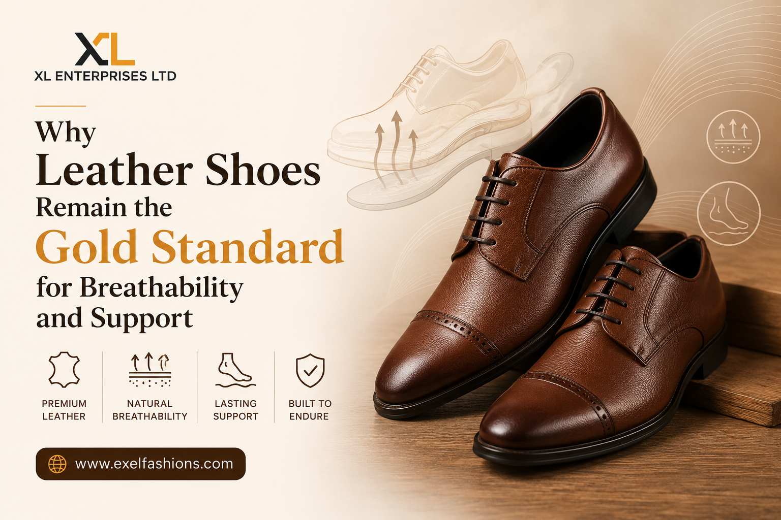 Why Leather Shoes Remain the Gold Standard for Breathability and Support