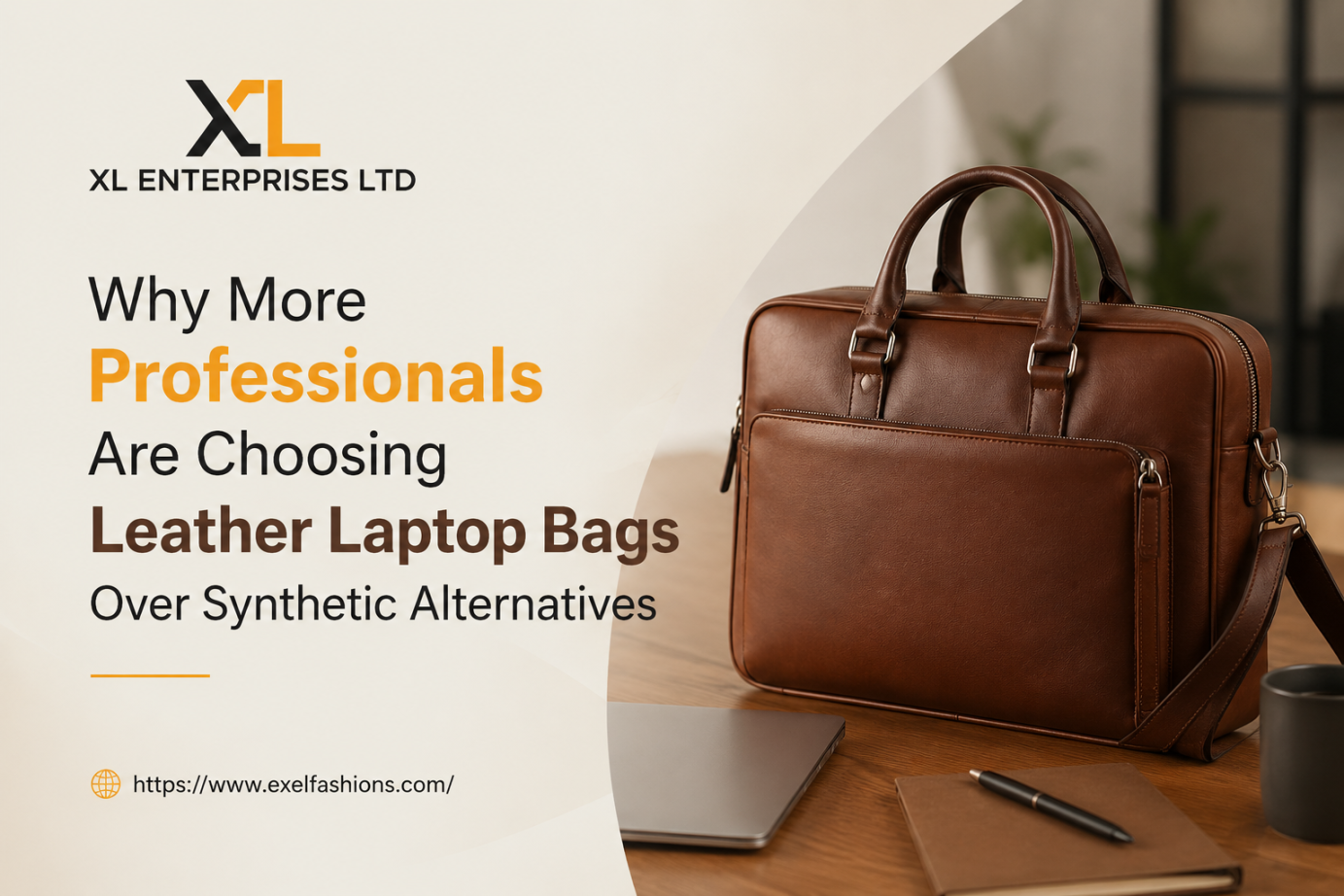Why More Professionals Are Choosing Leather Laptop Bags Over Synthetic Alternatives